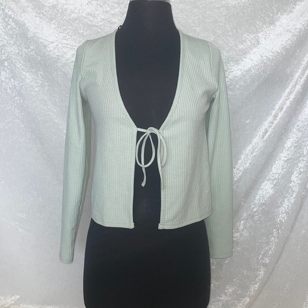 Tie front top